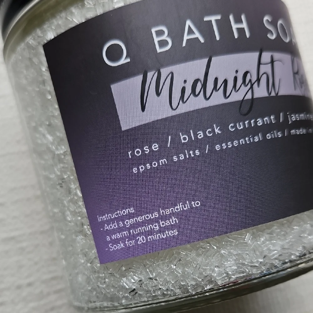 BATH SOAK - MIDNIGHT ROSE - Picture 4 of 11